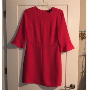 Pink long sleeve Banana Republic dress